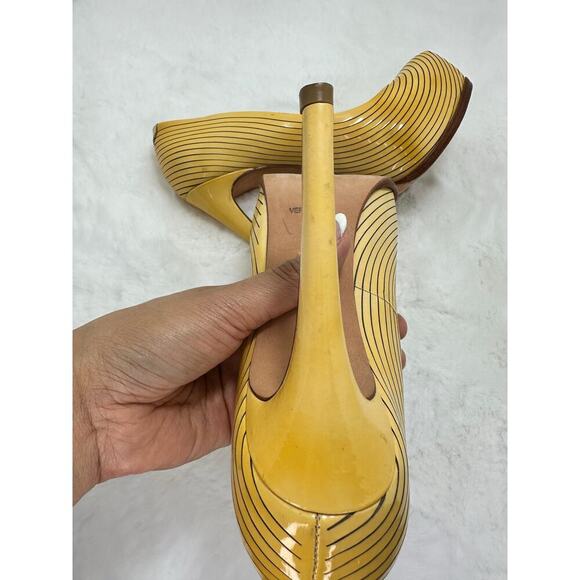 Pour La Victoire, Yellow Women's Shoes, Heels Size 6.5 US - Picture 9 of 15